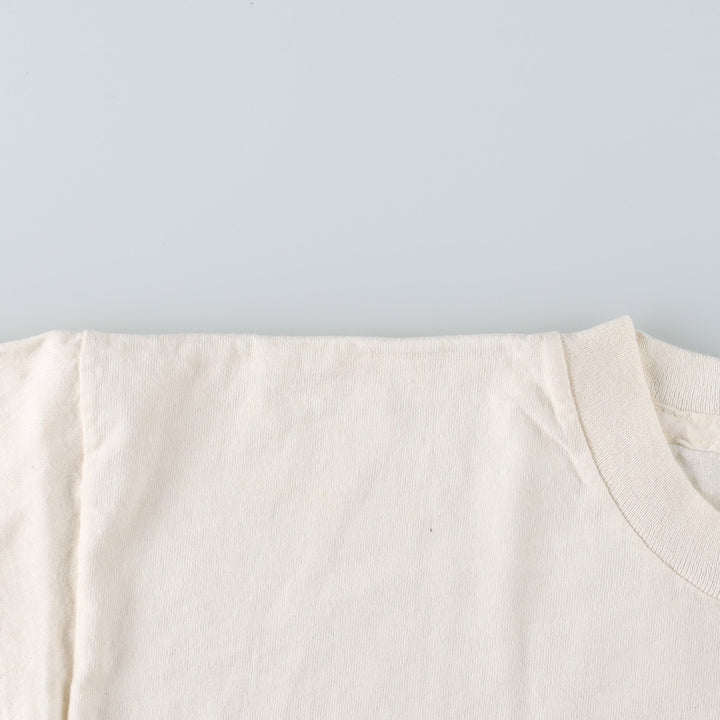 90'S Fruit of the Loom SCREEN STARS print T-shirt, Made in USA, Men's size L equivalent, Vintage cotton pale white type Vintage Second Hand