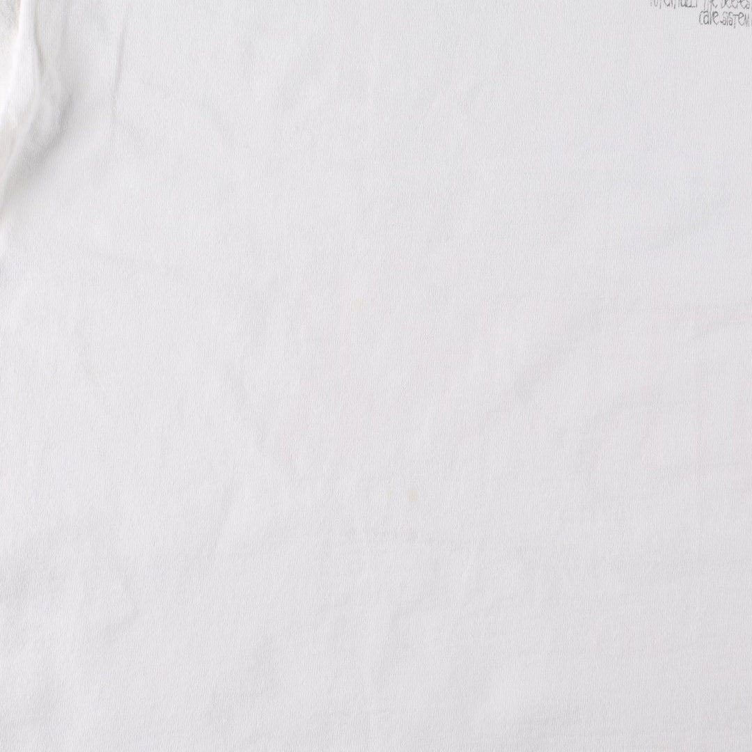 90'S The Aussie Company Print T-Shirt, Made in USA, Men's Size M (Equivalent), Vintage cotton white type Vintage Second Hand