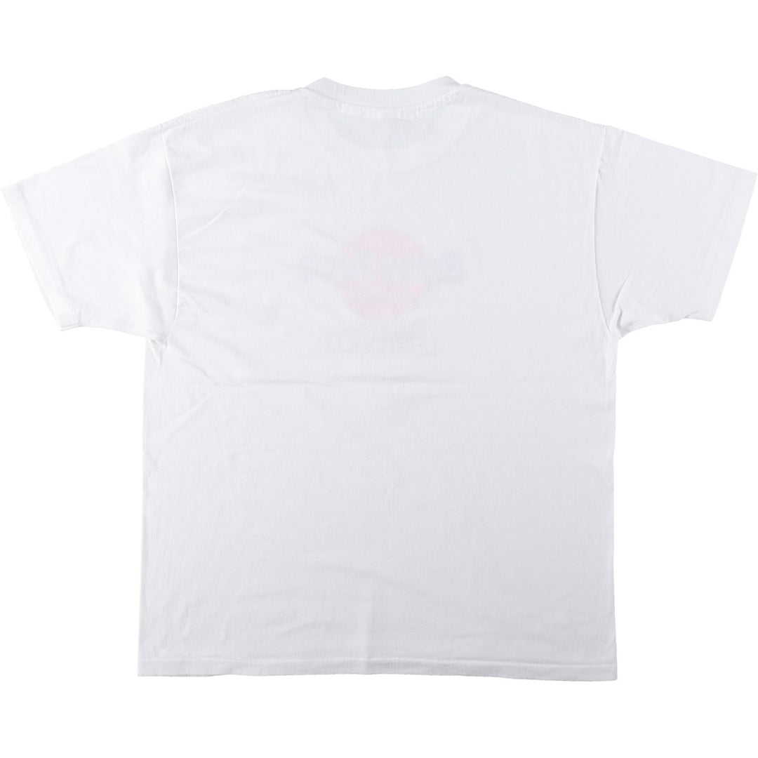 90'S Hanes HEAVYWEIGHT 50 cotton white type Vintage Second Hand