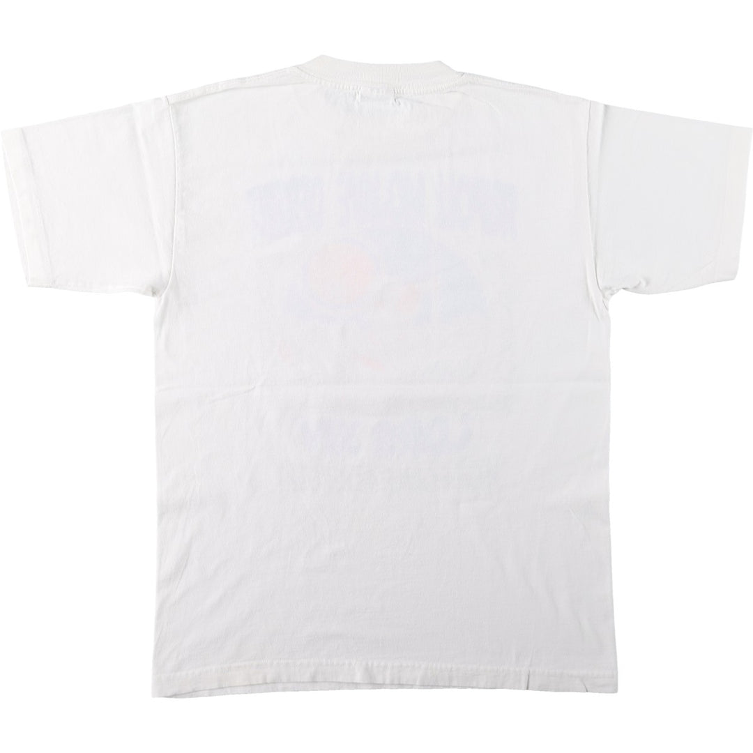 90'S Murina Print T-Shirt, Made in USA, Men's Size M (Equivalent), Vintage cotton white type Vintage Second Hand
