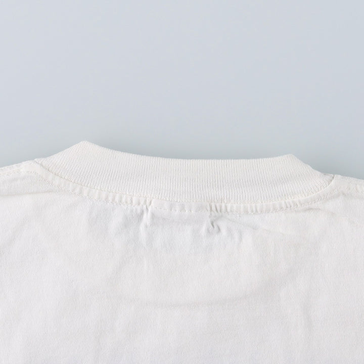 90'S Murina Print T-Shirt, Made in USA, Men's Size M (Equivalent), Vintage cotton white type Vintage Second Hand