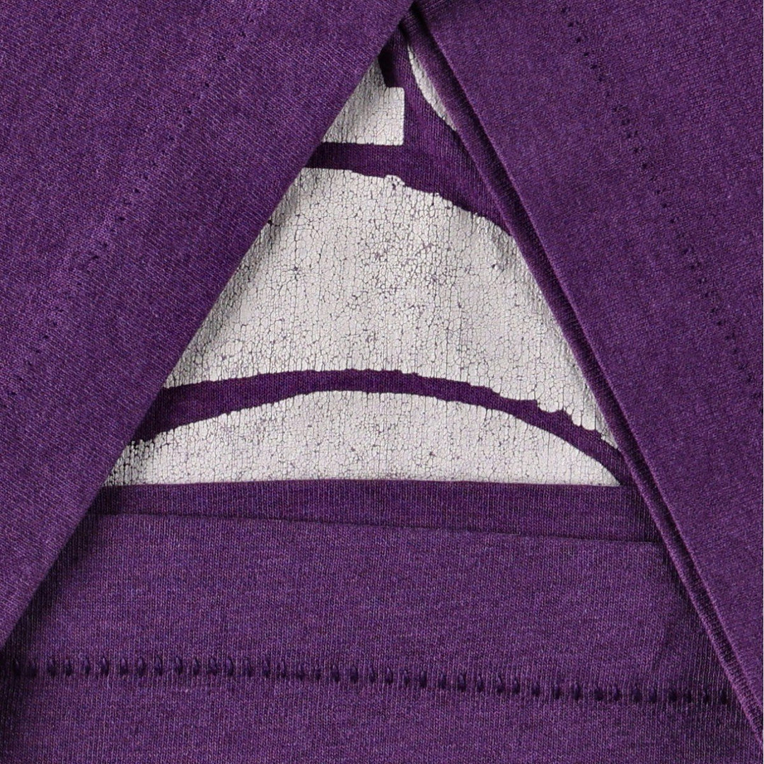 90'S Fruit of the Loom Best Printed T-shirt, Made in USA, Men's XL, Vintage cotton purple type Vintage Second Hand