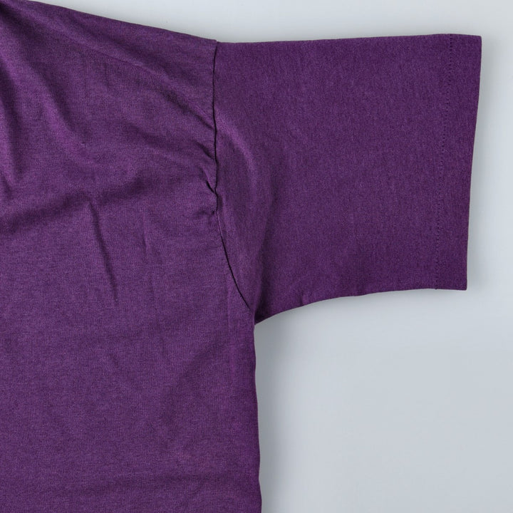 90'S Fruit of the Loom Best Printed T-shirt, Made in USA, Men's XL, Vintage cotton purple type Vintage Second Hand