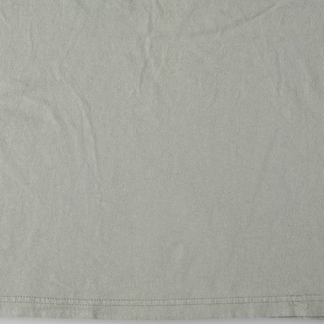90'S Hanes Jules Feiffer Print T-Shirt, Made in USA, Men's Size L (approx.), Vintage cotton Khaki type sage green Vintage Second Hand