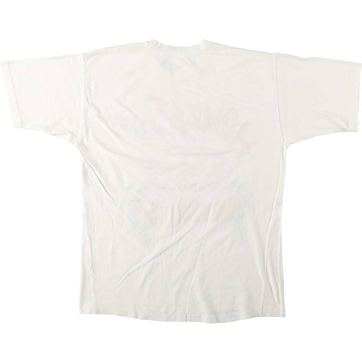 ~90'S Erotic Print T-Shirt, Men's Size M (Equivalent), Vintage unclear white type Vintage Second Hand