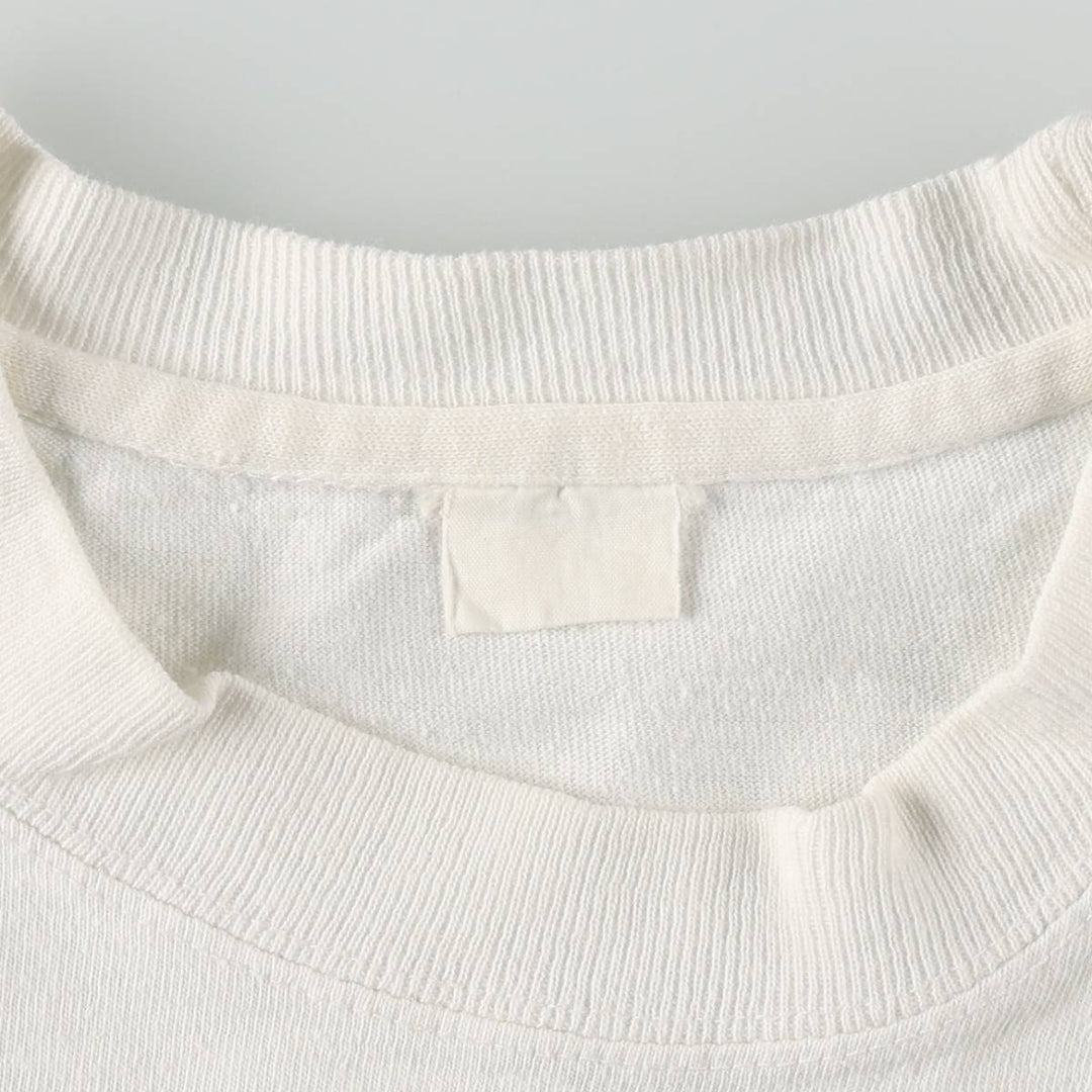 ~90'S Erotic Print T-Shirt, Men's Size M (Equivalent), Vintage unclear white type Vintage Second Hand