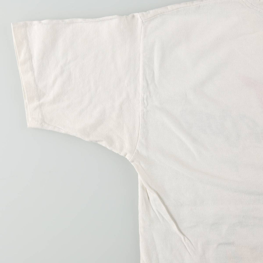 ~90'S Erotic Print T-Shirt, Men's Size M (Equivalent), Vintage unclear white type Vintage Second Hand