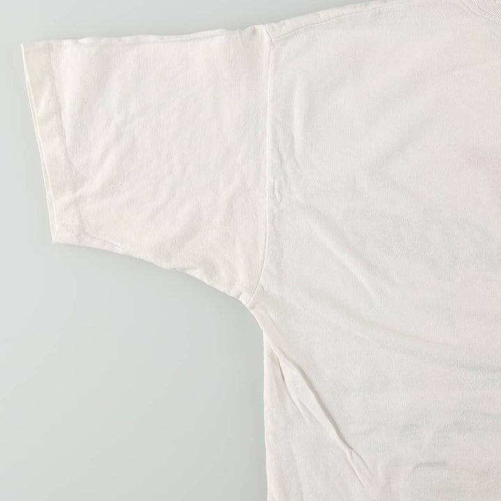 ~90'S Erotic Print T-Shirt, Men's Size M (Equivalent), Vintage unclear white type Vintage Second Hand