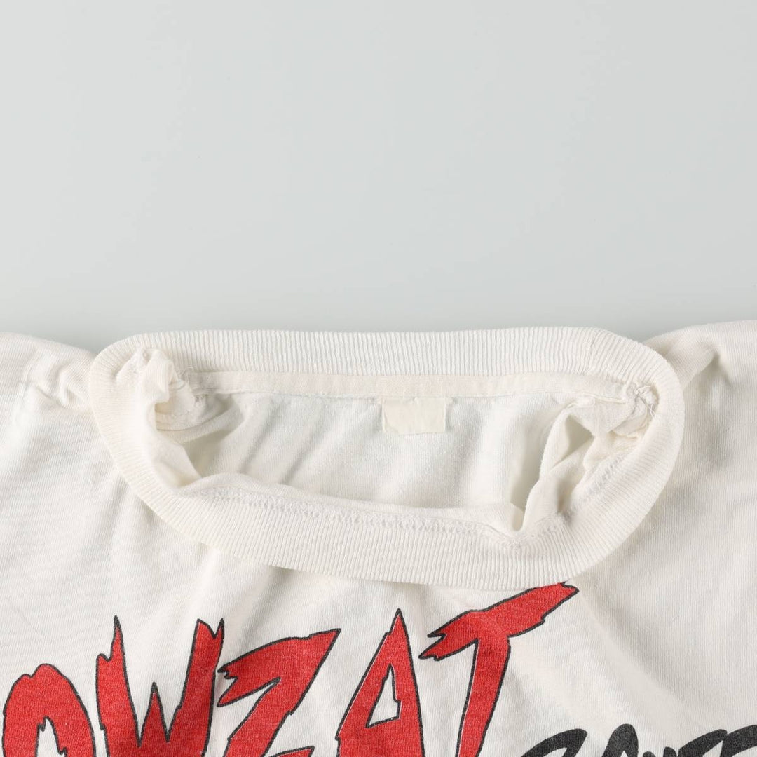 ~90'S Erotic Print T-Shirt, Men's Size M (Equivalent), Vintage unclear white type Vintage Second Hand