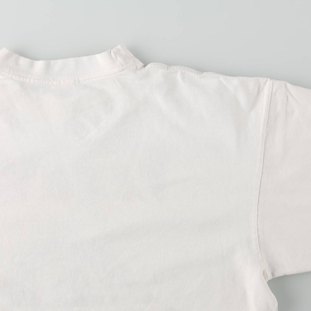 90'S ONIGA SPORTSWEAR Deja Vu Print T-Shirt, Made in Canada, Men's XL equivalent, Vintage cotton pale white type Vintage Second Hand