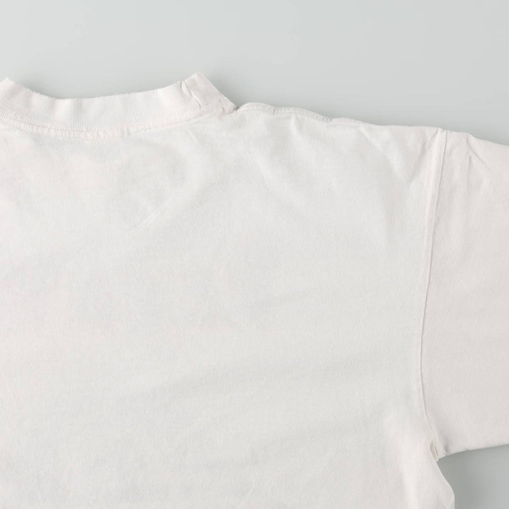 90'S ONIGA SPORTSWEAR Deja Vu Print T-Shirt, Made in Canada, Men's XL equivalent, Vintage cotton pale white type Vintage Second Hand