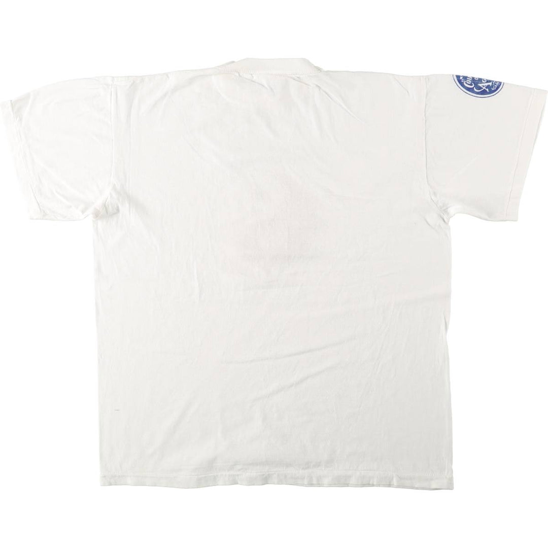 ~90'S Carlbbean Dream Council on Aging Print T-Shirt, Men's XL equivalent, Vintage cotton white type Vintage Second Hand