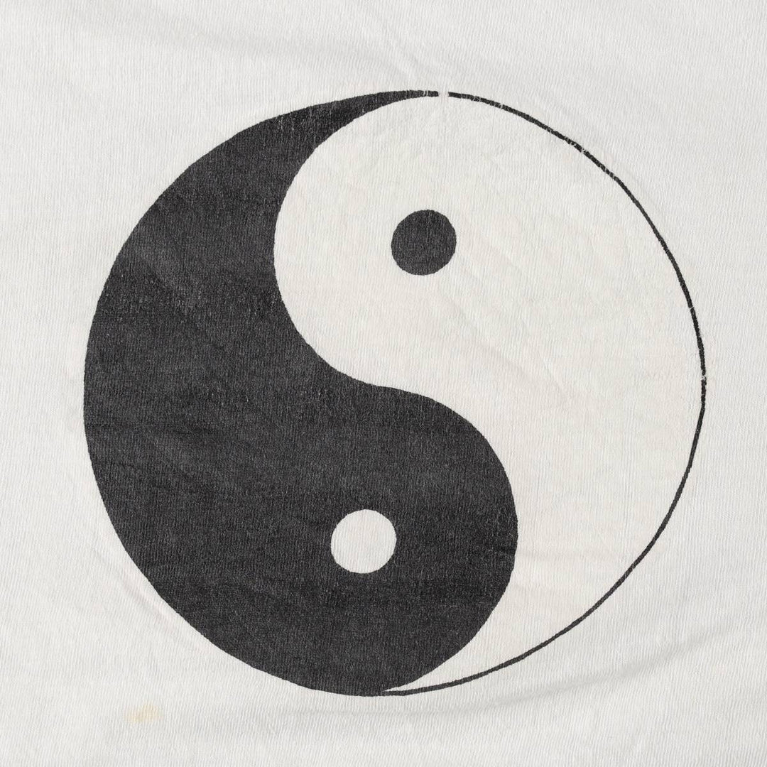 ~90'S Carlbbean Dream Council on Aging Print T-Shirt, Men's XL equivalent, Vintage cotton white type Vintage Second Hand