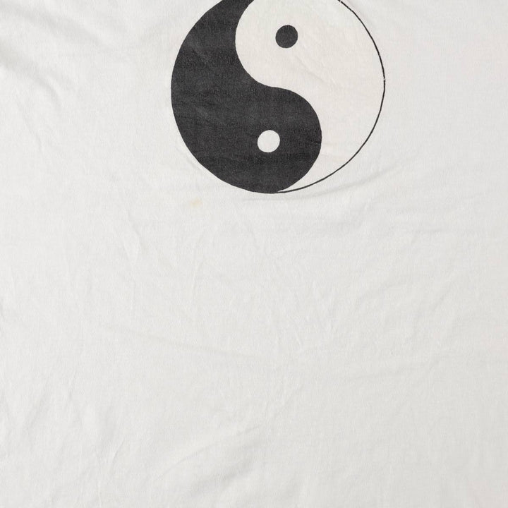 ~90'S Carlbbean Dream Council on Aging Print T-Shirt, Men's XL equivalent, Vintage cotton white type Vintage Second Hand