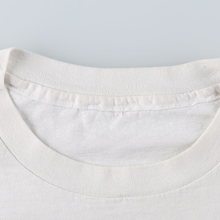 90'S Vintage Printed T-Shirt, Men's Size L unclear white type Vintage Second Hand
