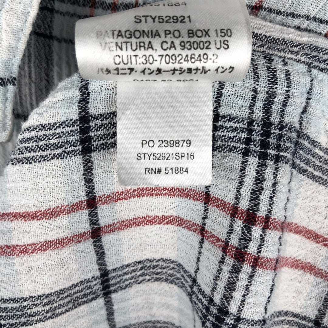 Patagonia 52921SP16 A cotton white type Vintage Second Hand