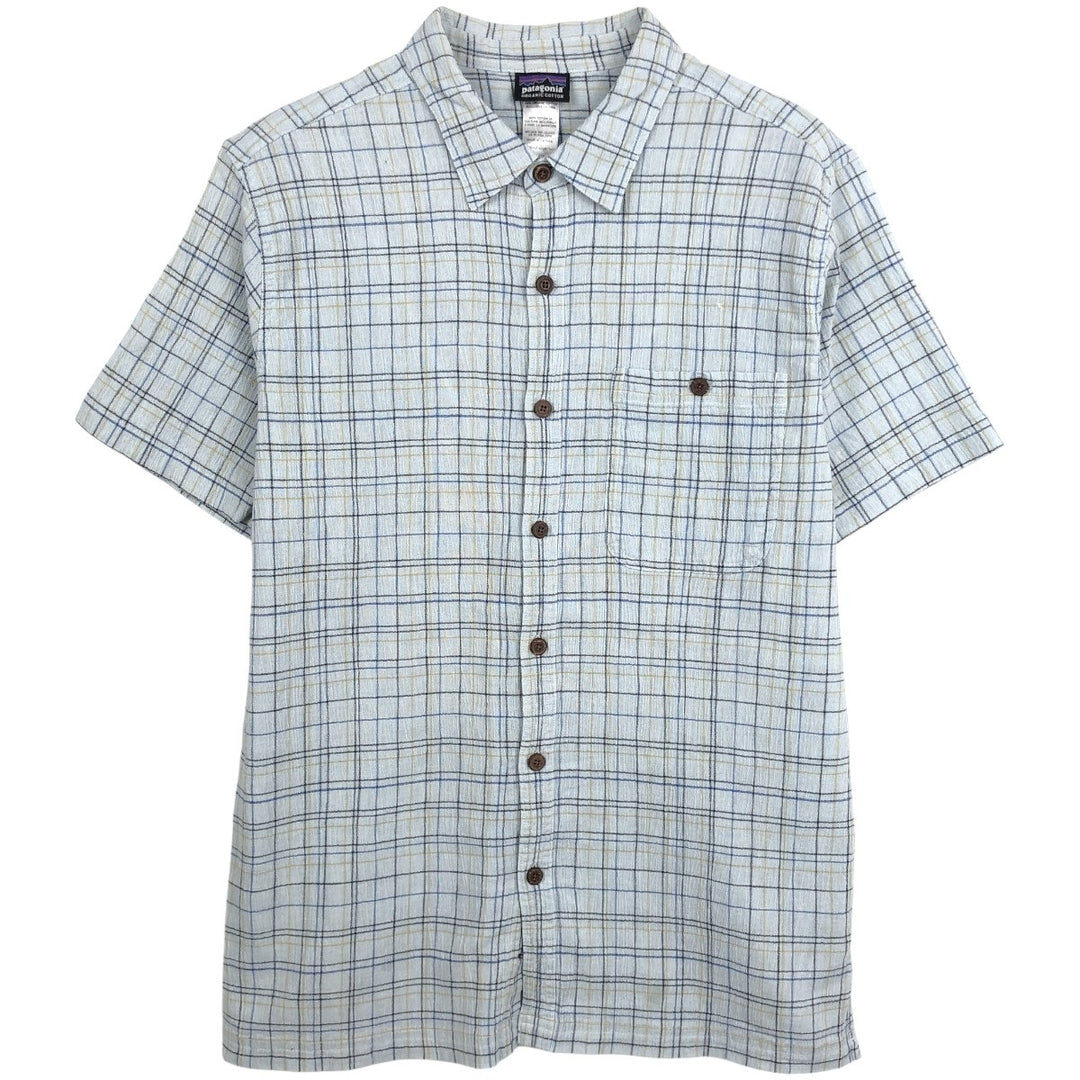 Patagonia Organic Cotton A Organic cotton Blue type light blue Vintage Second Hand
