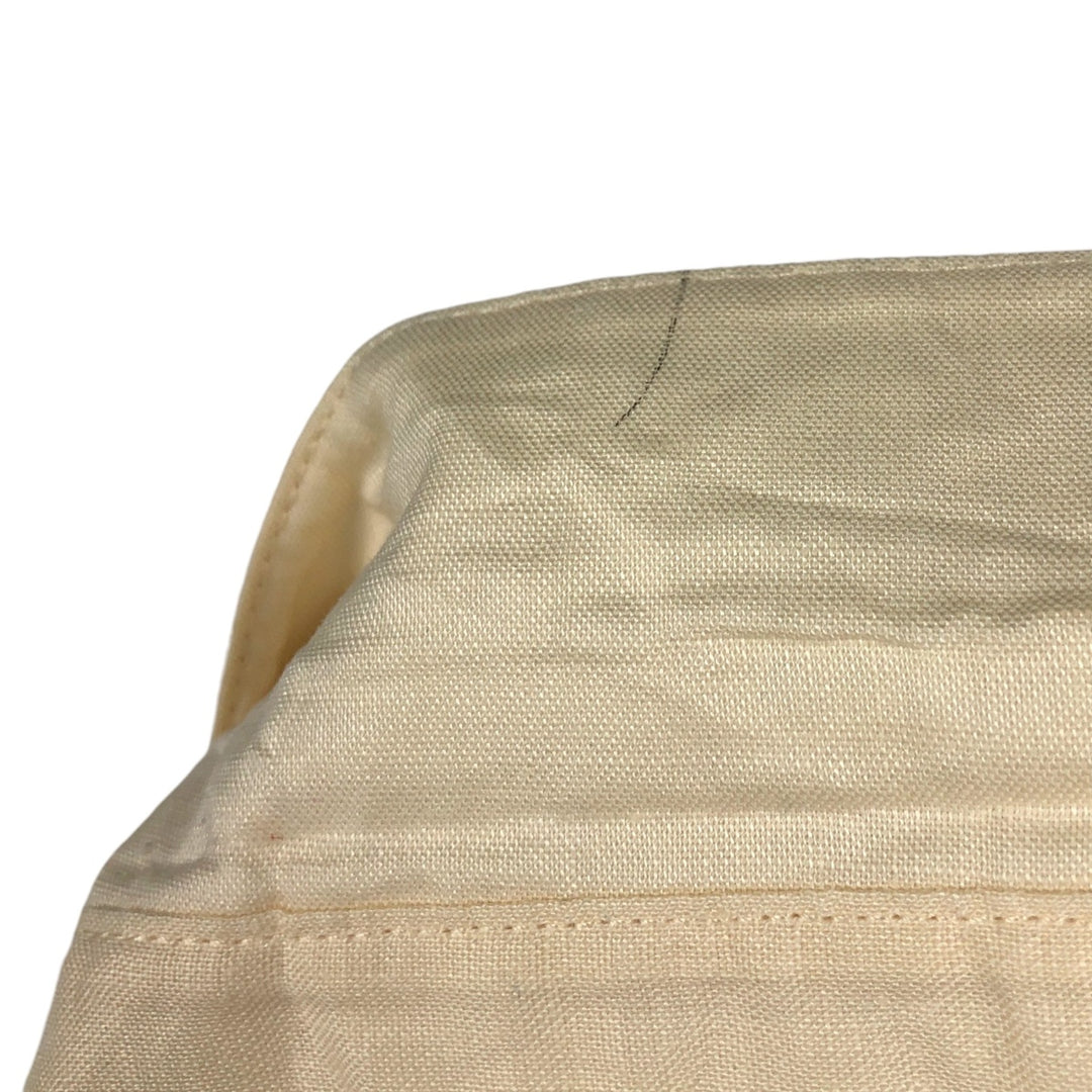 MOJITO Short Sleeve Mexican Shirt, Cuban Shirt, Box Shirt, Men's XL Size linen ivory Vintage Second Hand