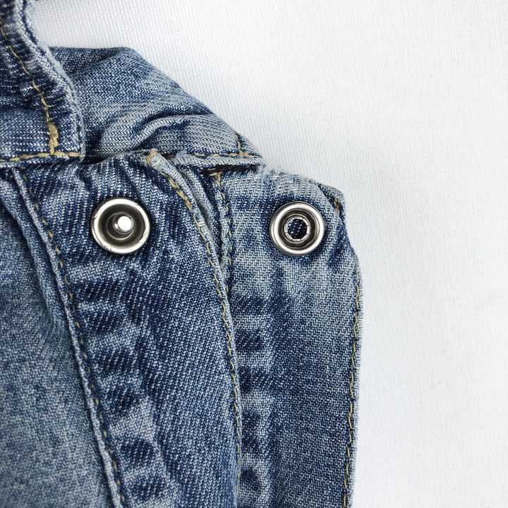 2000'S Levi's ENGINEERED Short-Sleeve Denim Shirt, Men's Size L (approx.) unclear blue type Vintage Second Hand