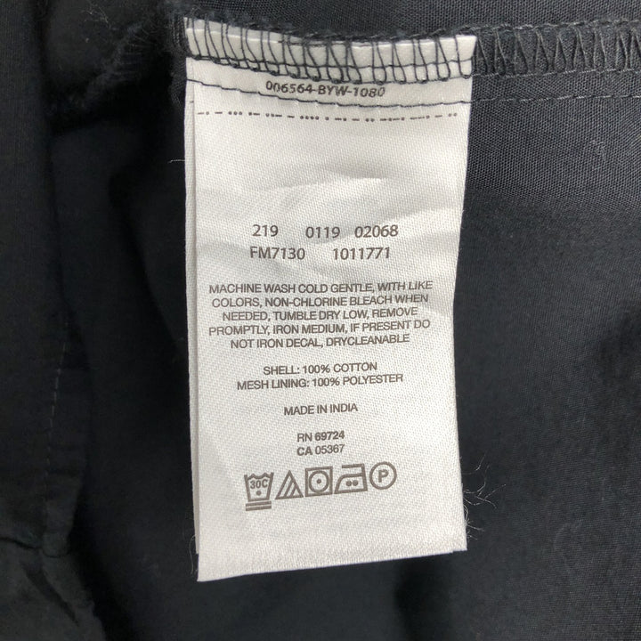 Columbia PFG Short Sleeve Fishing Shirt, Men's Size L cotton black type Vintage Second Hand