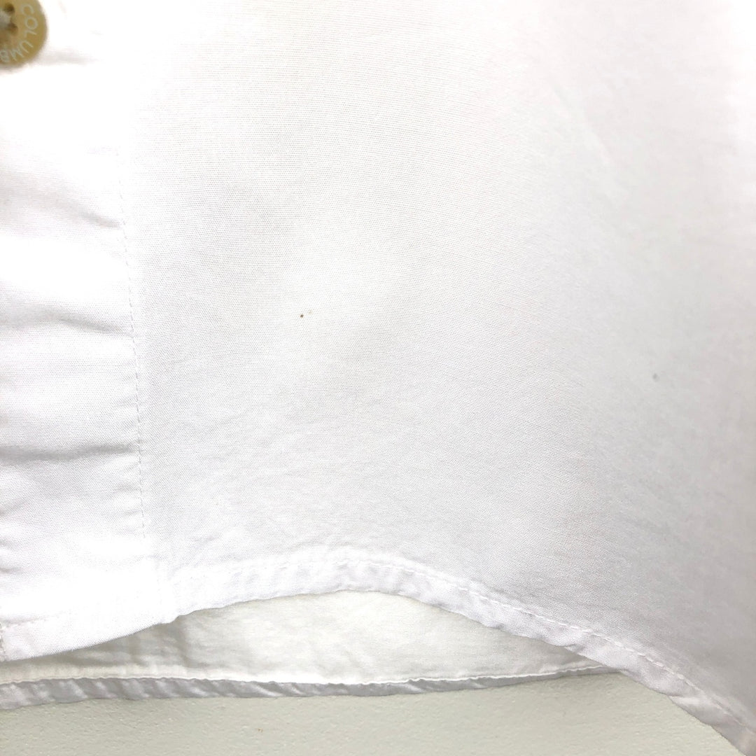 Columbia PFG Short Sleeve Fishing Shirt, Men's M Size cotton white type Vintage Second Hand
