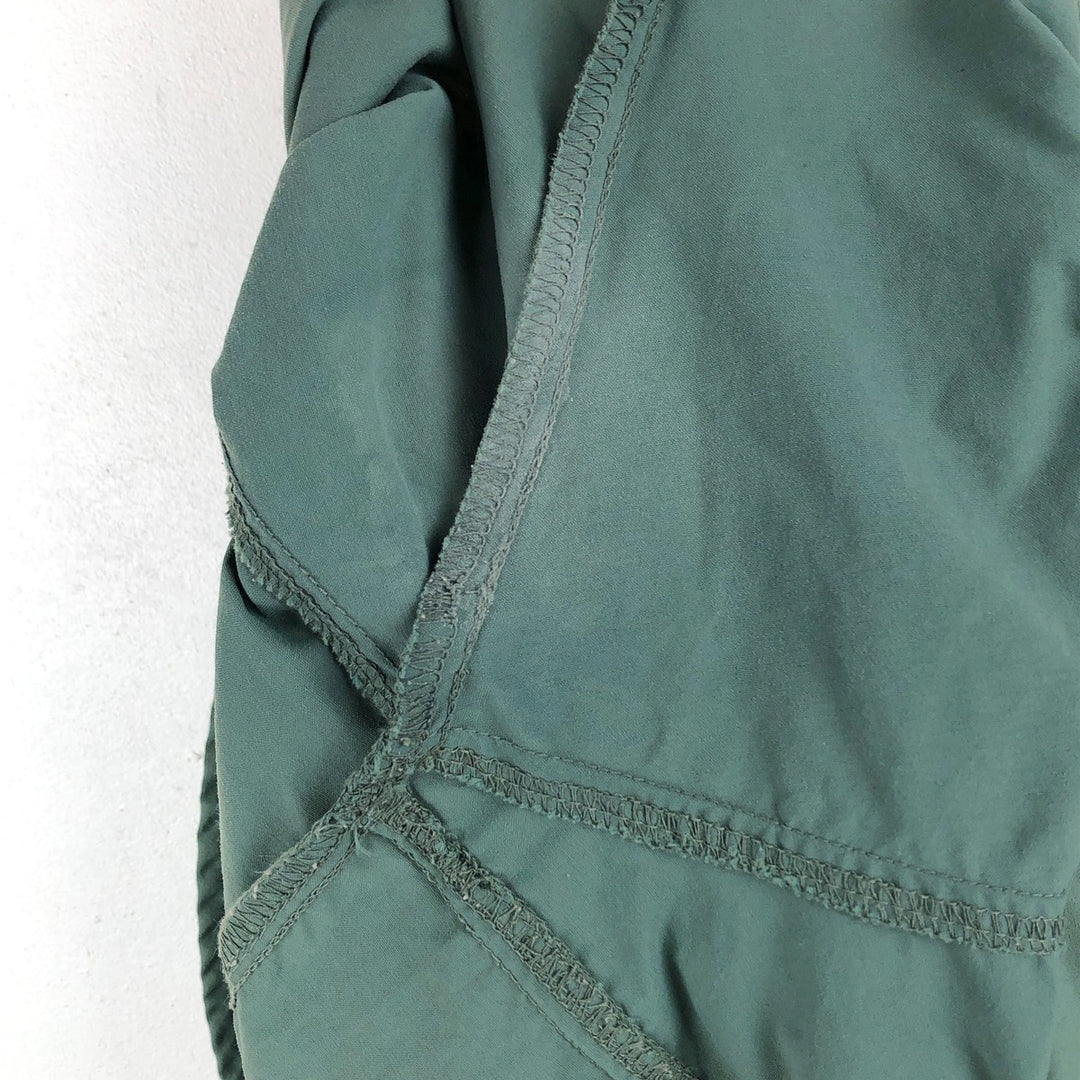 Columbia PFG OMNI-SHADE Button-down Short Sleeve Fishing Shirt, Men's Size L Nylon Khaki type Vintage Second Hand