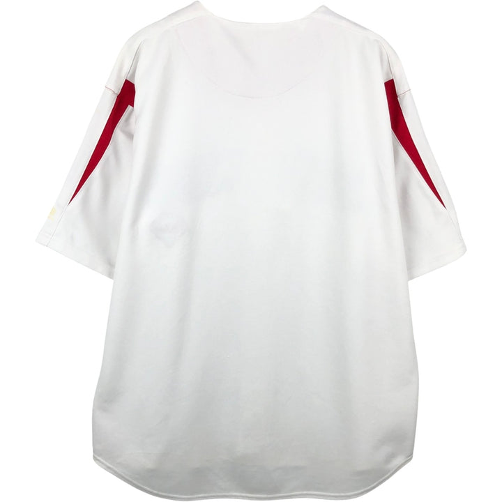 MLB Philadelphia Phillies Game Shirt Baseball Shirt Men's Size XL (approx.) unclear white type Vintage Second Hand