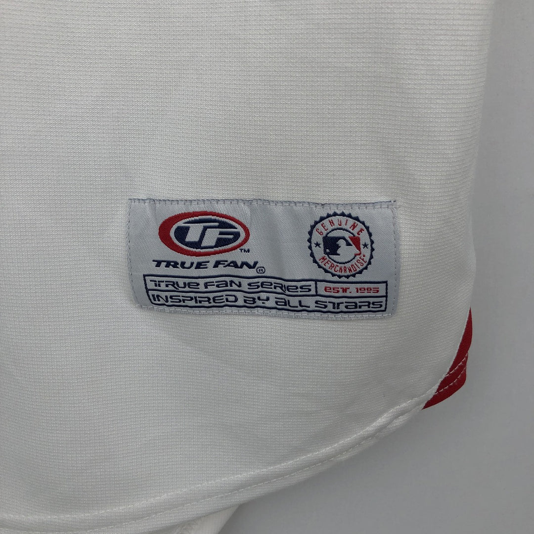 MLB Philadelphia Phillies Game Shirt Baseball Shirt Men's Size XL (approx.) unclear white type Vintage Second Hand