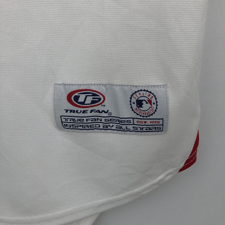 MLB Philadelphia Phillies Game Shirt Baseball Shirt Men's Size XL (approx.) unclear white type Vintage Second Hand