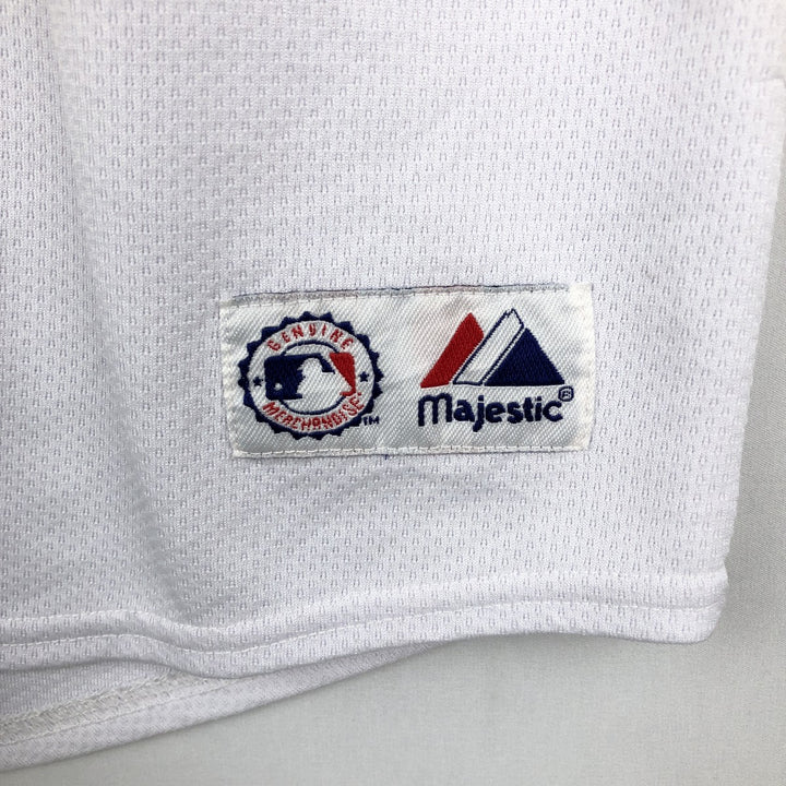 Majestic MLB Pittsburgh Pirates Jack Wilson Game Shirt Baseball Shirt Men's Size M unclear white type Vintage Second Hand