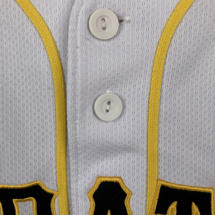 Majestic MLB Pittsburgh Pirates Jack Wilson Game Shirt Baseball Shirt Men's Size M unclear white type Vintage Second Hand
