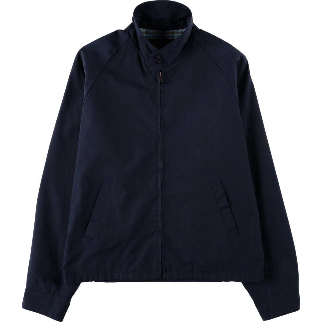 ~90'S Sears Oakbrook Sportswear Harrington Jacket Swing Top Men's Size L Vintage unclear navy blue type Vintage Second Hand