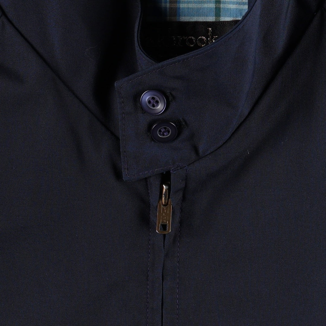 ~90'S Sears Oakbrook Sportswear Harrington Jacket Swing Top Men's Size L Vintage unclear navy blue type Vintage Second Hand