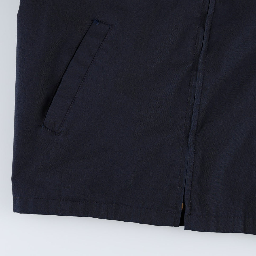 ~90'S Sears Oakbrook Sportswear Harrington Jacket Swing Top Men's Size L Vintage unclear navy blue type Vintage Second Hand