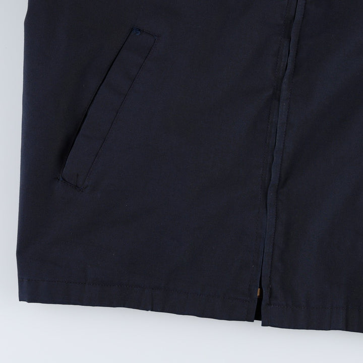 ~90'S Sears Oakbrook Sportswear Harrington Jacket Swing Top Men's Size L Vintage unclear navy blue type Vintage Second Hand