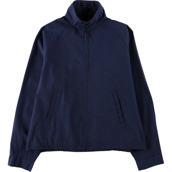 70s-80'S Town Craft Harrington Jacket Swing Top, Men's Size L unclear navy blue type Vintage Second Hand
