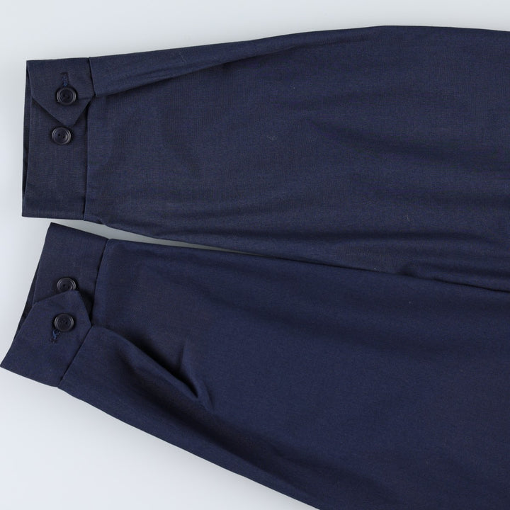 70s-80'S Town Craft Harrington Jacket Swing Top, Men's Size L unclear navy blue type Vintage Second Hand