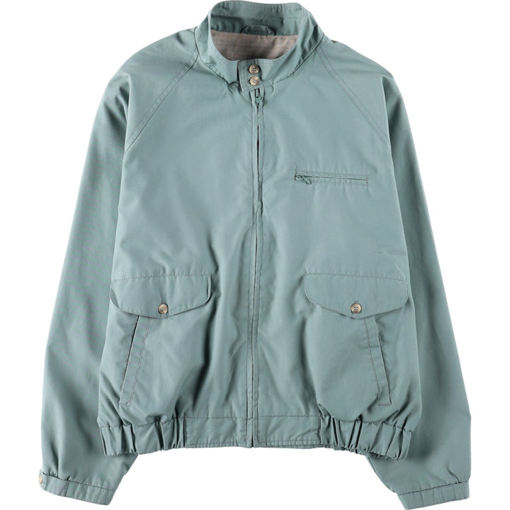 70s-80'S Eddie Bauer Harrington Jacket, Swing Top, Black Tag, Men's XL (approx.), Vintage polyester Blue type light blue Vintage Second Hand