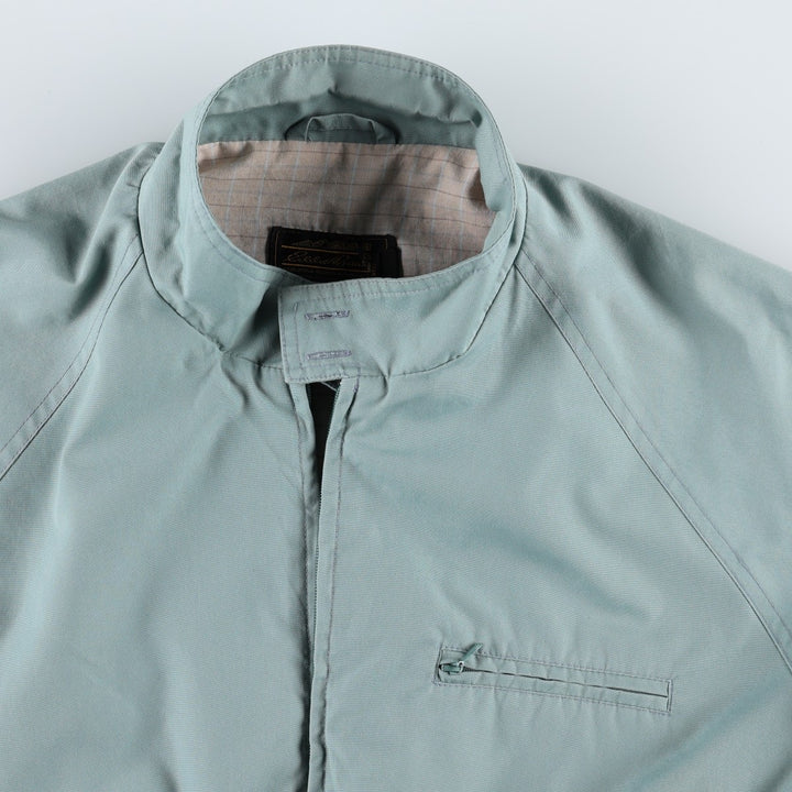 70s-80'S Eddie Bauer Harrington Jacket, Swing Top, Black Tag, Men's XL (approx.), Vintage polyester Blue type light blue Vintage Second Hand