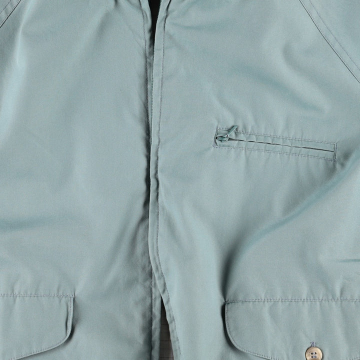 70s-80'S Eddie Bauer Harrington Jacket, Swing Top, Black Tag, Men's XL (approx.), Vintage polyester Blue type light blue Vintage Second Hand