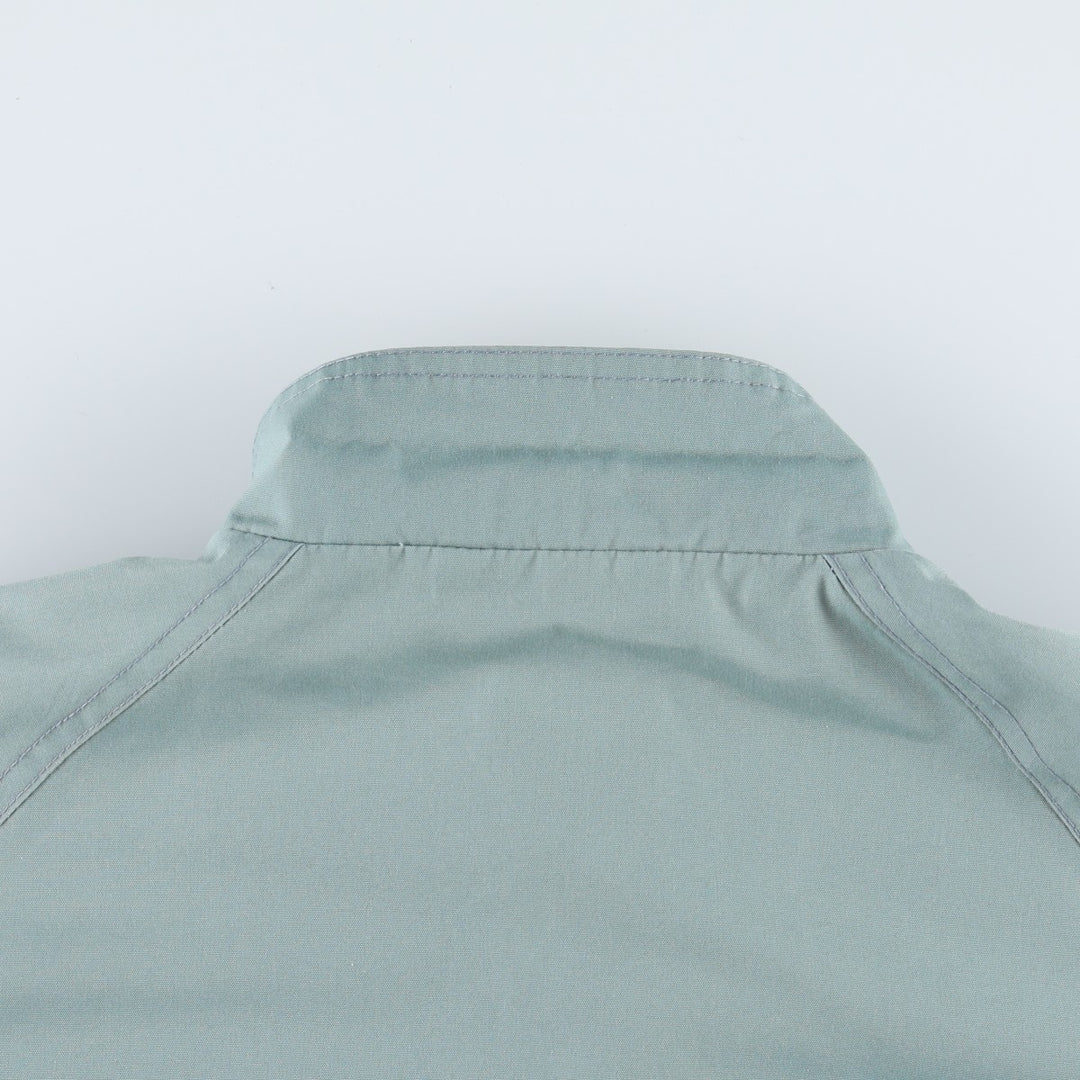 70s-80'S Eddie Bauer Harrington Jacket, Swing Top, Black Tag, Men's XL (approx.), Vintage polyester Blue type light blue Vintage Second Hand