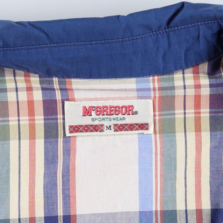 McGregor Sportswear Swing Top Sports Jacket, Men's Size M unclear blue type Vintage Second Hand