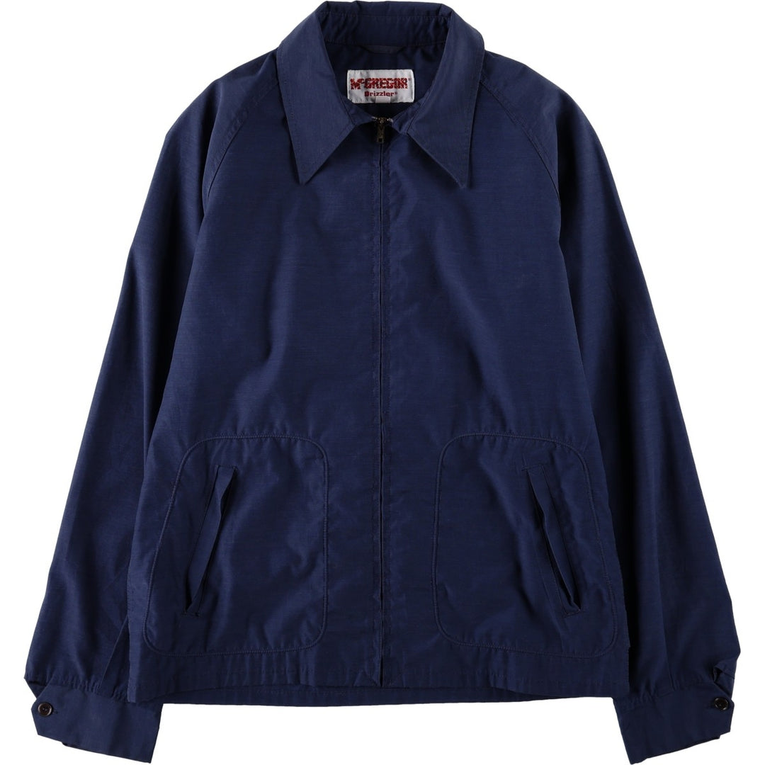 ~90'S McGREGOR Swing Top Sport Jacket, Men's Size L (approx.), Vintage unclear navy blue type Vintage Second Hand