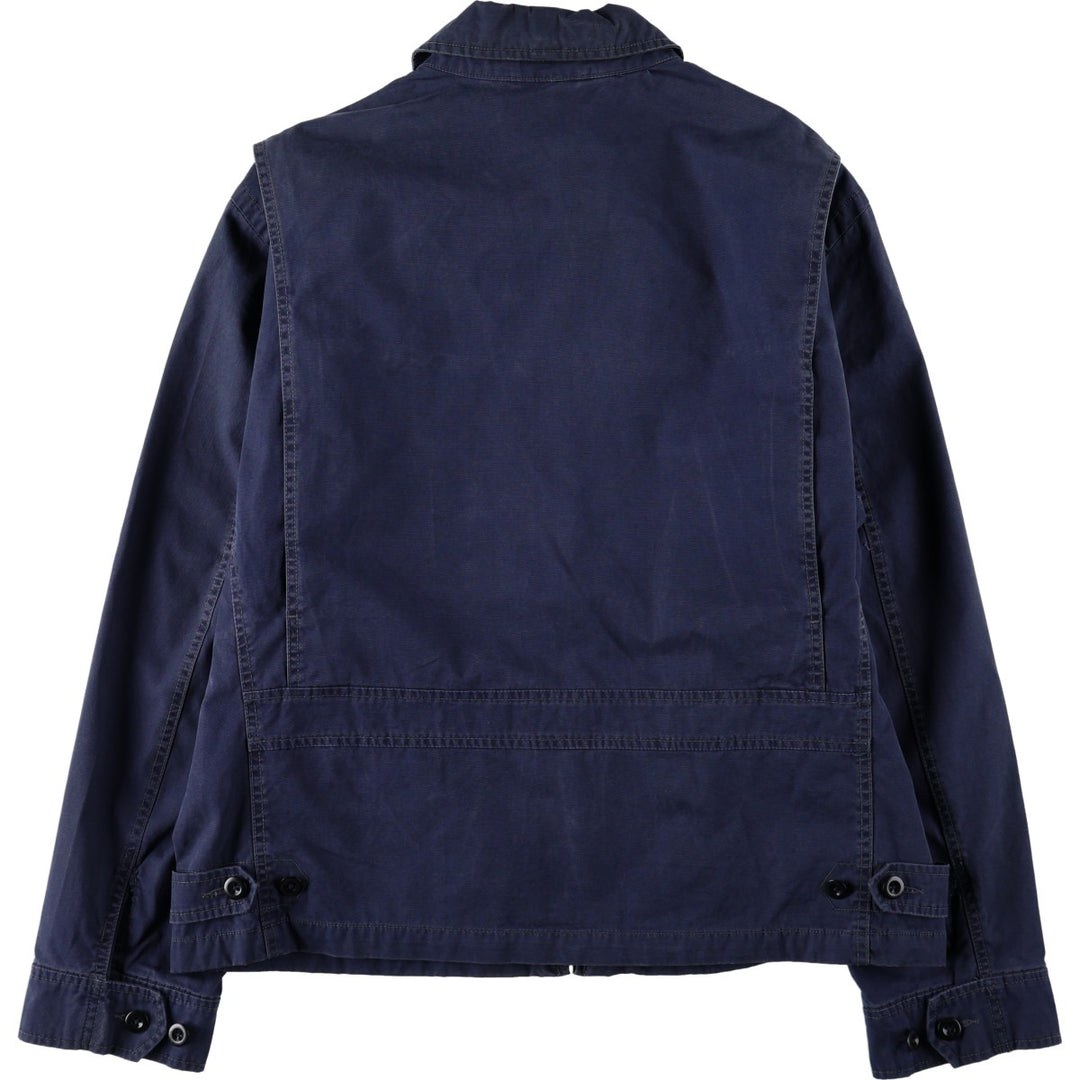 Ralph Lauren POLO by Ralph Lauren Swing Top Sports Jacket Men's XL cotton navy blue type Vintage Second Hand