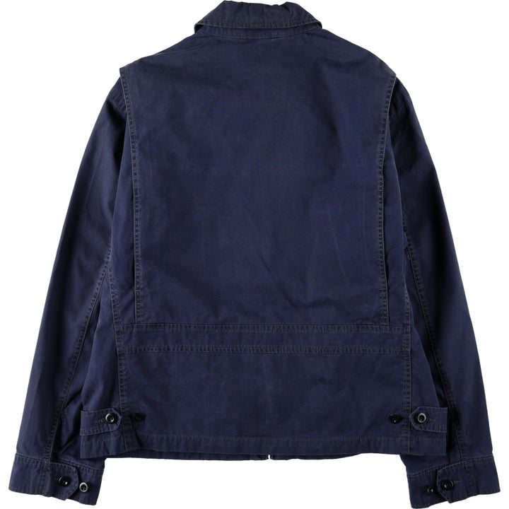 Ralph Lauren POLO by Ralph Lauren Swing Top Sports Jacket Men's XL cotton navy blue type Vintage Second Hand