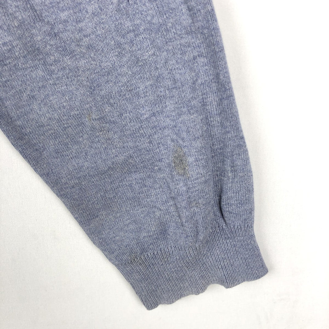 Ralph Lauren POLO by Ralph Lauren Polo knit sweater, men's size M Pima Cotton Blue type light blue Vintage Second Hand