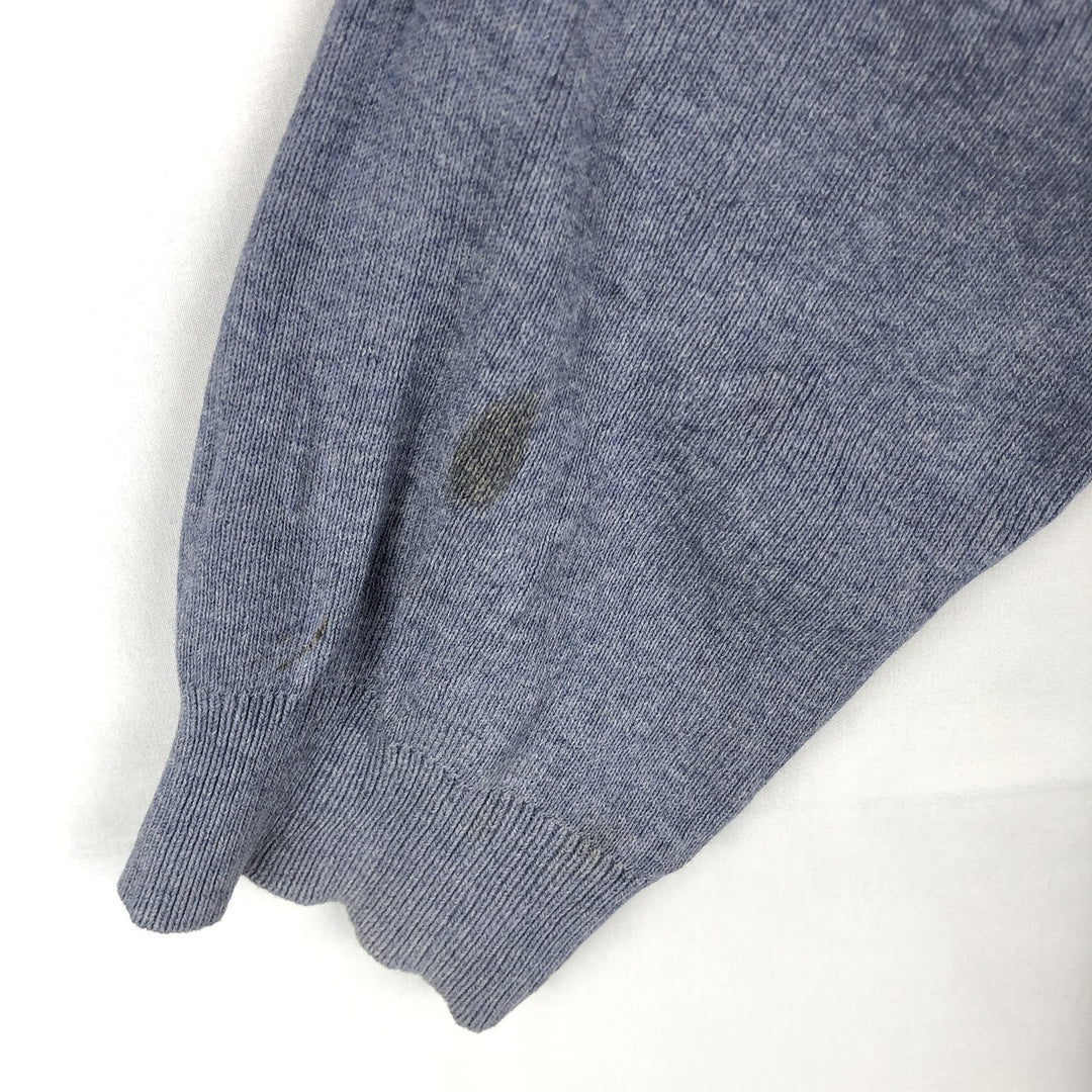 Ralph Lauren POLO by Ralph Lauren Polo knit sweater, men's size M Pima Cotton Blue type light blue Vintage Second Hand