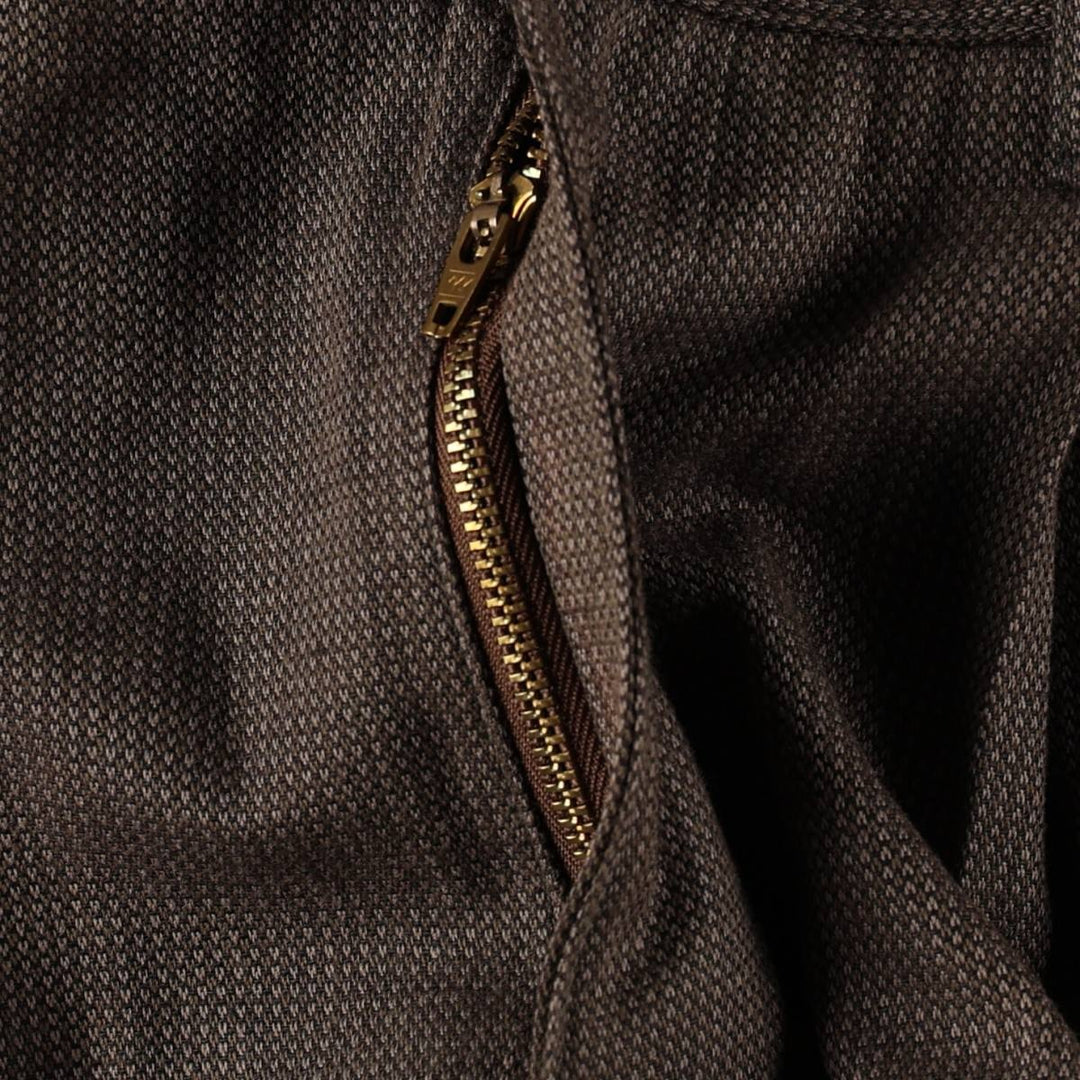 90'S Dockers Khakis all-over print two-pleat cotton slacks pants, men's size W31 (approx.), vintage. cotton walnut Vintage Second Hand
