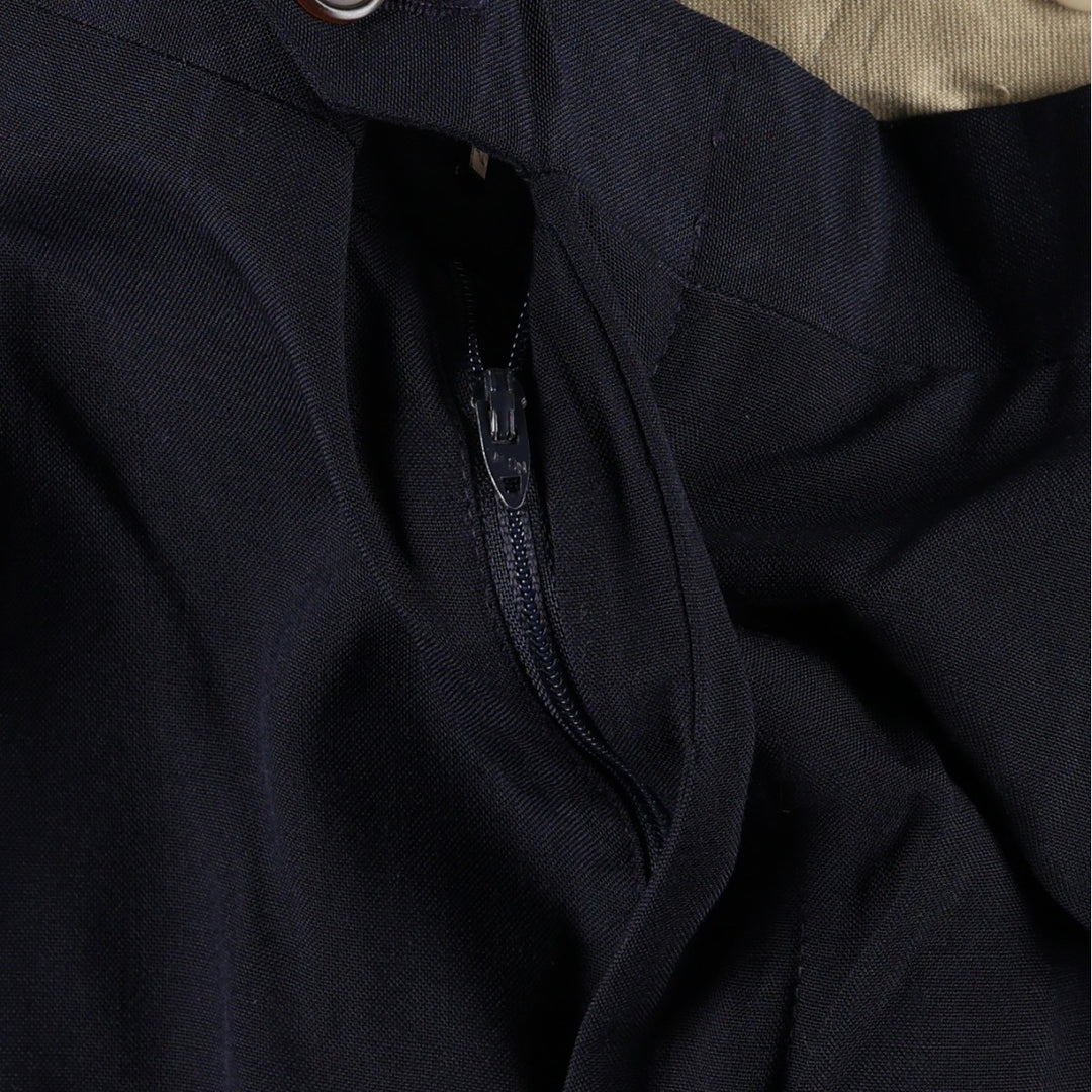 ~1980'S Racquet Club Two-Pleat Slacks Pants, Men's W33 (approx.) unclear navy blue type Vintage Second Hand