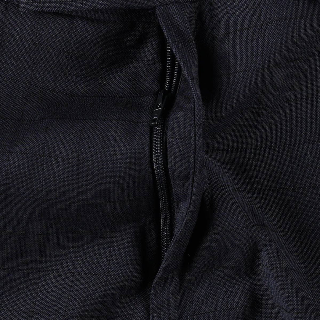 Ralph Lauren LAUREN Check Pattern Slacks Pants Men's W34 (approx.) unclear navy blue type Vintage Second Hand